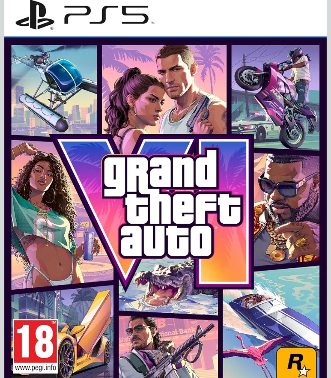 Grand Theft Auto VI para PlayStation 5, carátula
